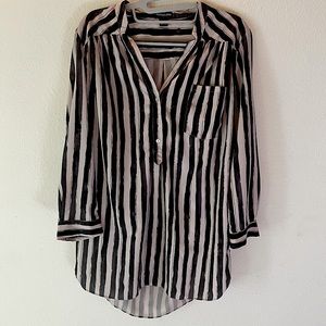 Audrey Ann Oversized Polyester Blouse size Medium